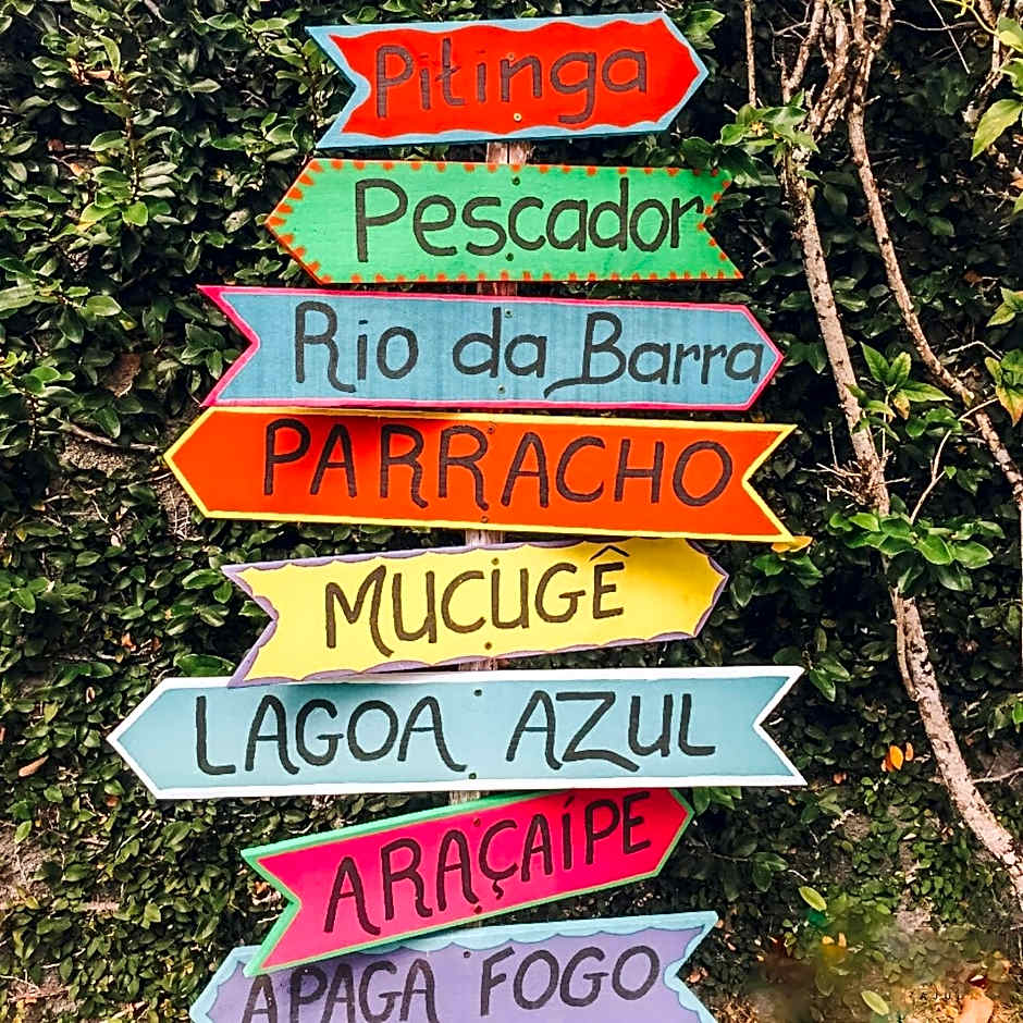 Parador 7 Bangalô, Praia do Parracho, 1,0 km da Rua Mucugê