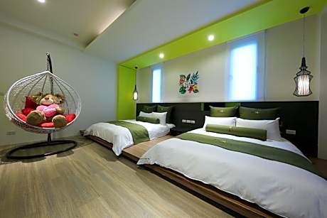 Quadruple Room with Terrace