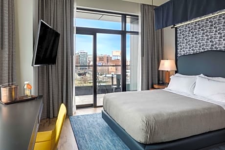 Double Room with Balcony and City View