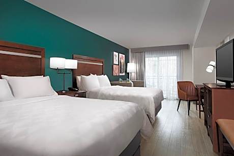 Standard Queen Room with Two Queen Beds and Balcony