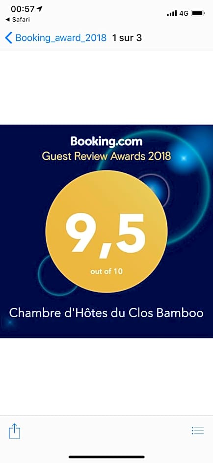 Chambre d'Hôtes du Clos Bamboo