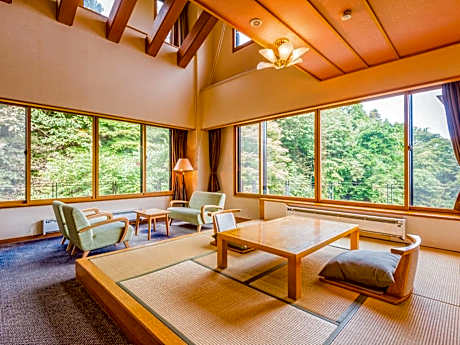 Superior Japanese-Western-Style Maisonette Twin Room with Indoor Bath, Non-Smoking