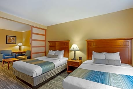 Suite-2 Queen Beds - Non-Smoking, Sofabed, Full Breakfast