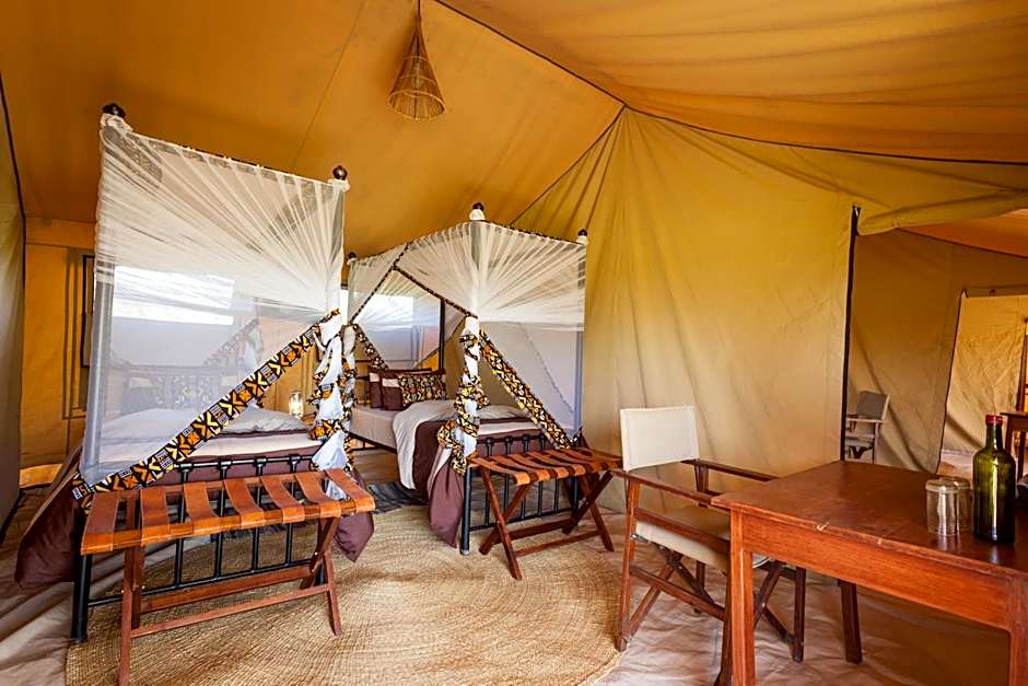 Gnu Ndutu Camp