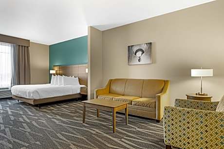 ACCESSIBLE - SUITE KING BED,MOBILITY ACCESSIBLE,BATHTUB,SOFABED,NSMK,FULL BREAKFAST