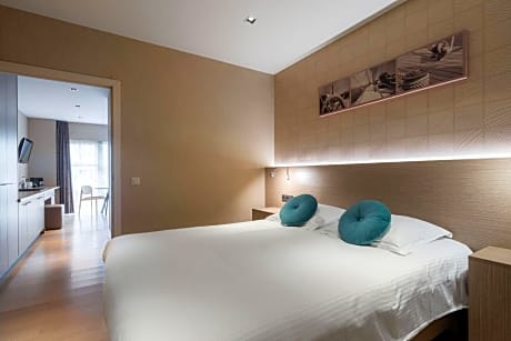 Family Room with Separate Bedroom