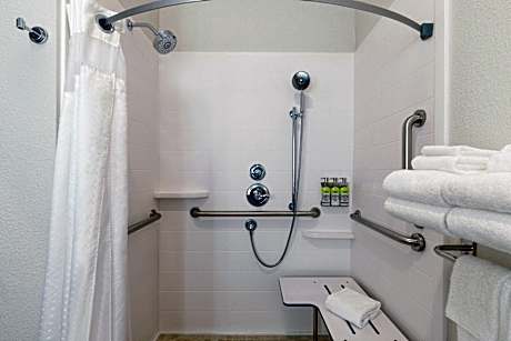 2 Queen Standard Comm Access Roll Shower