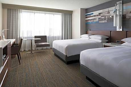 Executive Queen Room with Two Queen Beds and Sofa Bed