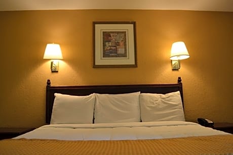 Comfortable Guest Room With 1 King Bed. Non- Smoking.
