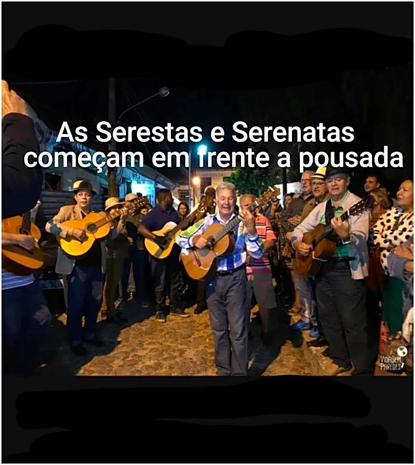 Pousada das Estrelas -Rua principal no centro de Conservatória