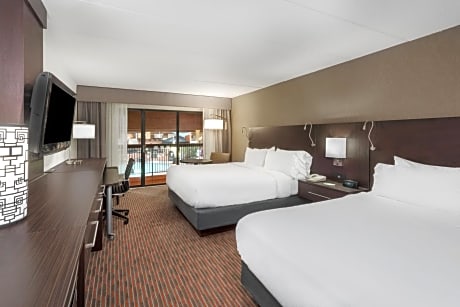 Queen Room with Two Queen Beds - Pool Side