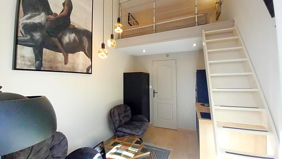 Studio avec mezzanine