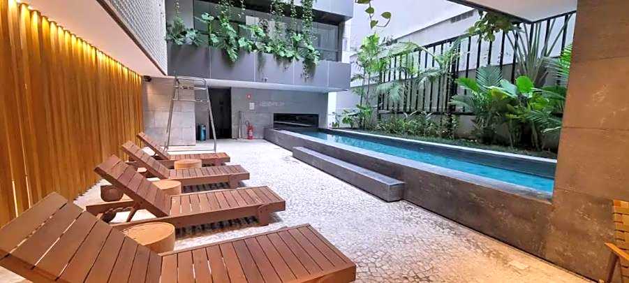 Luxo à beira mar com Jacuzzi particular