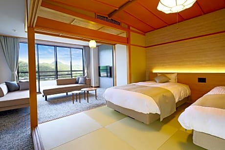 Twin Room with Tatami Area - Non-Smoking - Annex