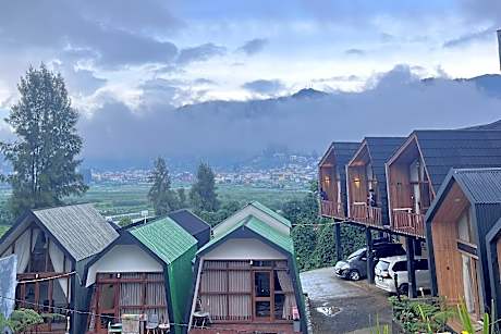 Villa cabin hillside dieng