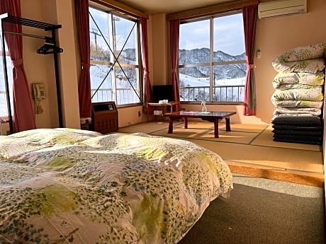 Family Room with Shared Bathroom