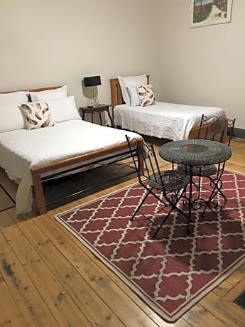 Budget Double Room + Single with Shared Bathroom