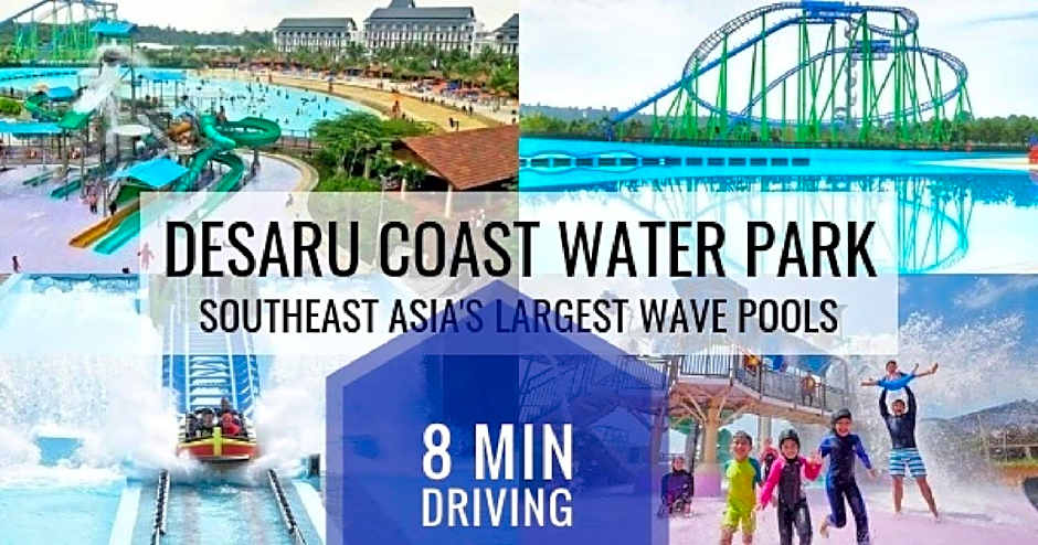 Entire House Best Desaru Beach & Bandar Penawar Homestay Waterpark Instamass