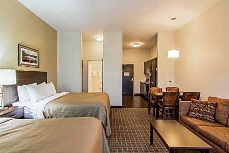 Efficiency Queen Suite with Two Queen Beds - Accessible/Non-Smoking
