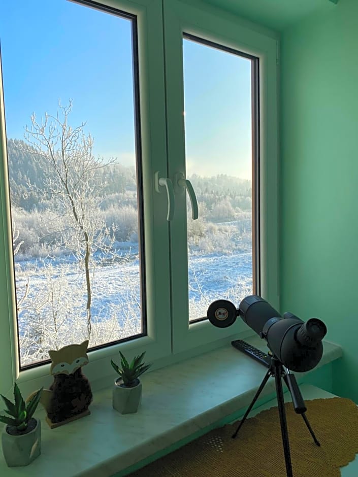 Pokoje Gościnne Pod Jaworem - obok pięknego szlaku wzdłuż rzeki Białka, 1km do stoków Kotelnica