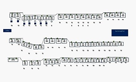 Flamingo Signature with Garden King Bed