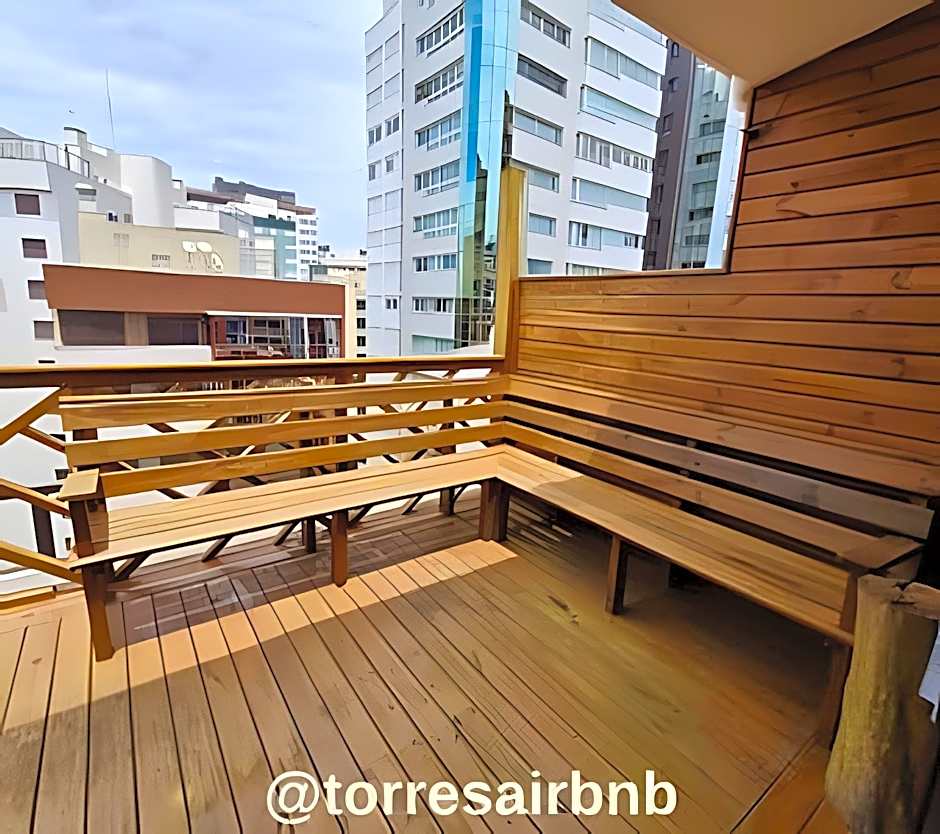 Cobertura duplex a memos de 300mts do mar | Quatro Praças