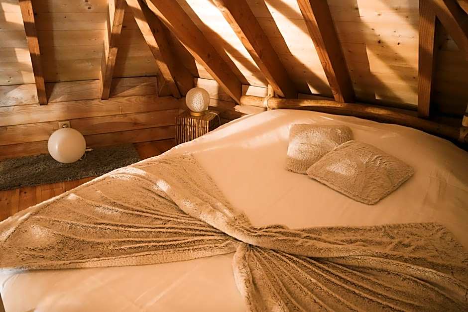 cabanes perchees dans les arbres