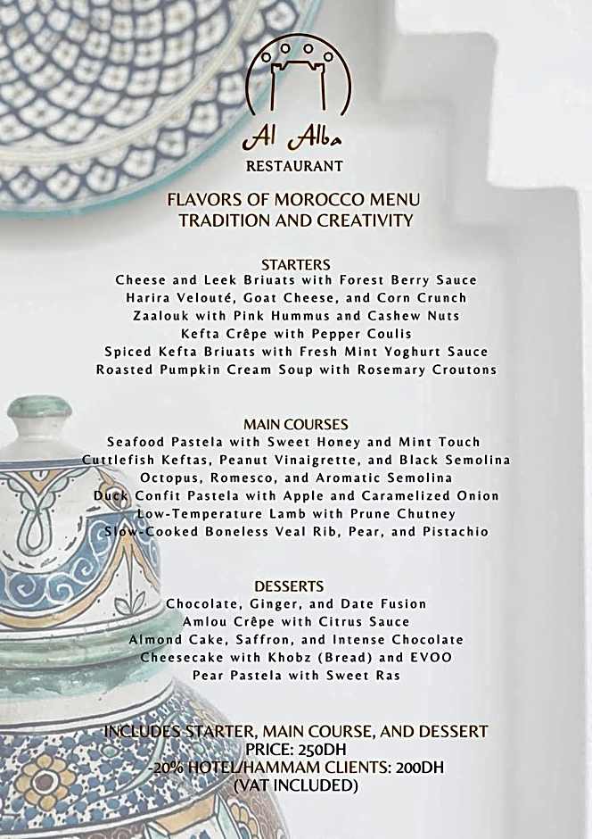 Hotel Al Alba Hammam & Restaurant