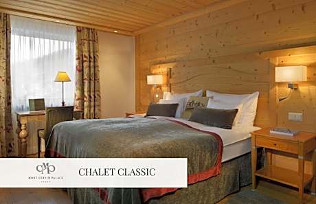 Petit Cervin Classic Double or Twin Room with Matterhorn View