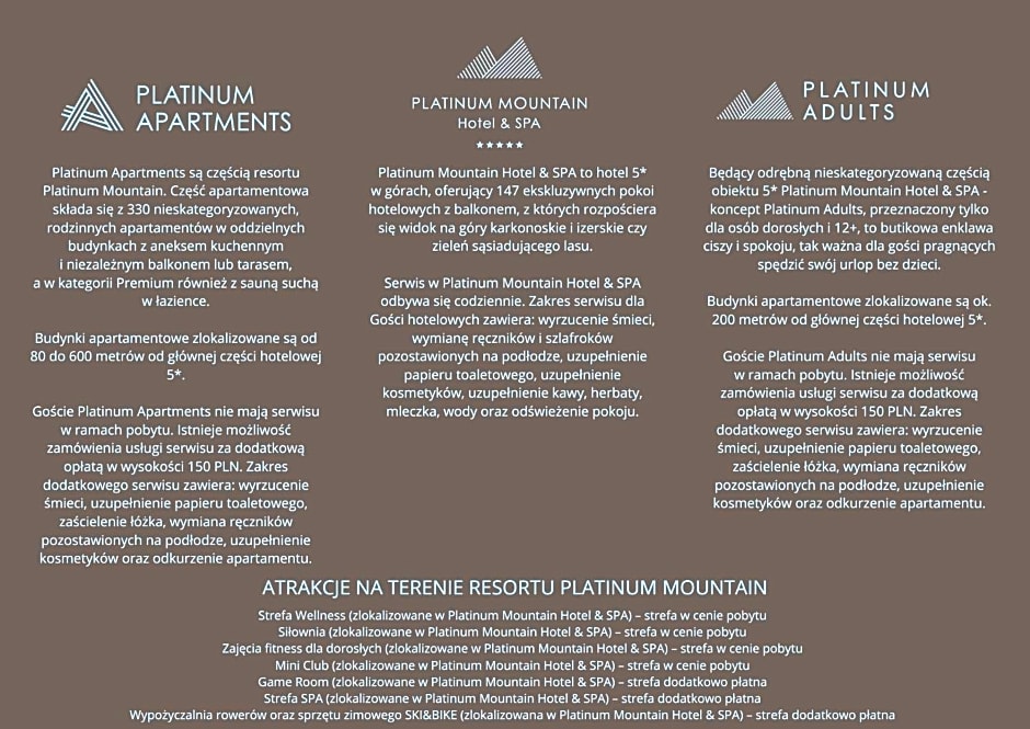 Platinum Mountain Hotel&SPA