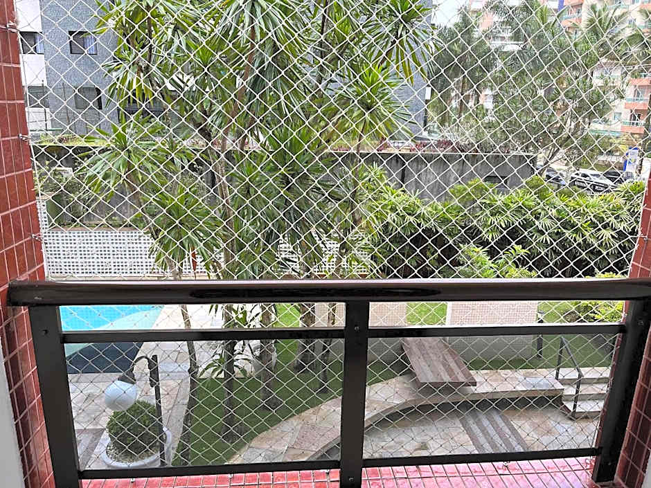 RIVIERA: M6 PRAÇA DAS ARTES 24 Duplex, Perto da Praia, Vista para as Piscinas, 3Dorms+Sala Íntima, 2½Banh, 2Gar, Ar+Ventiladores, Wi-Fi, Tela de Proteção, Varanda com Churrasqueira Ecológica, até 8-9Hóspedes