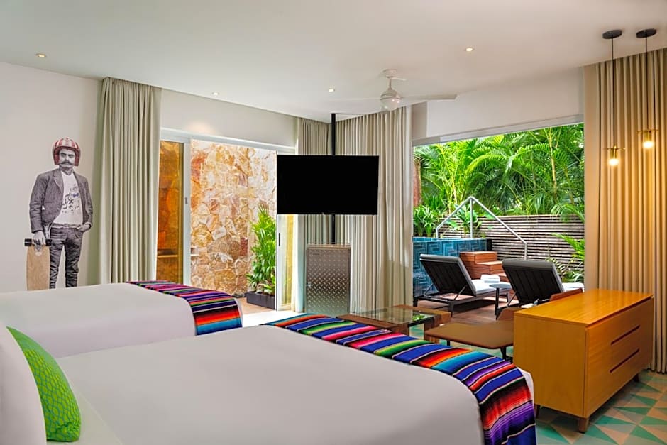 Photo 1 of 7 of Jungle 2 Double Beds, View