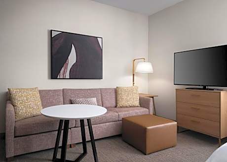 Queen Studio Suite with Hearing Accessible Roll in Shower - Non-Smoking