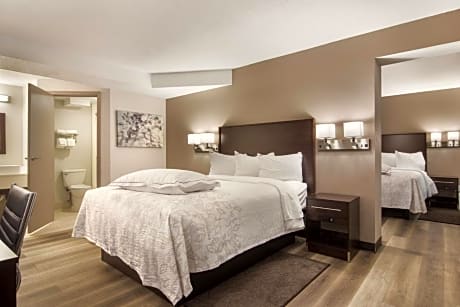Premium Suite with Multiple Beds with Kitchenette Smoke Free (Upgraded Bedding and Snack Box)