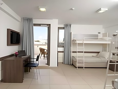 Single Bed in Female Dormitory Room