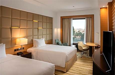 Twin Guest Room with Garden View