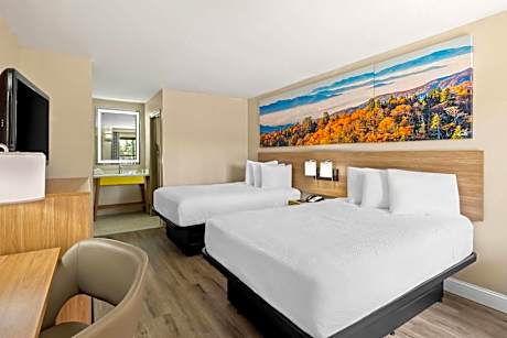 Deluxe Double Room with Two Double Beds - Non-Smoking