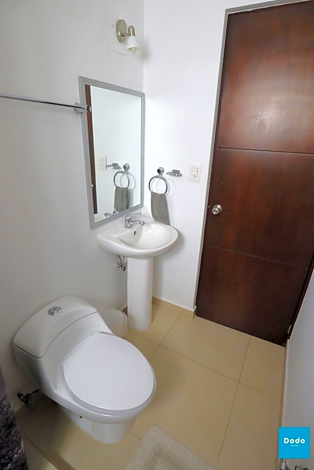 Residencial privado con alberca a 3 min. de la playa