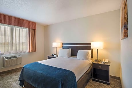 1 Queen Bed, Non-Smoking, Microwave And Refrigerator, 32-Inch LCD Television, High Speed Net, Full B