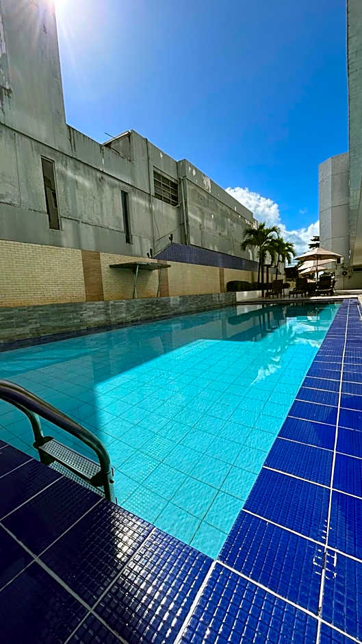 Confortável flat em frente à praia de Tambaú