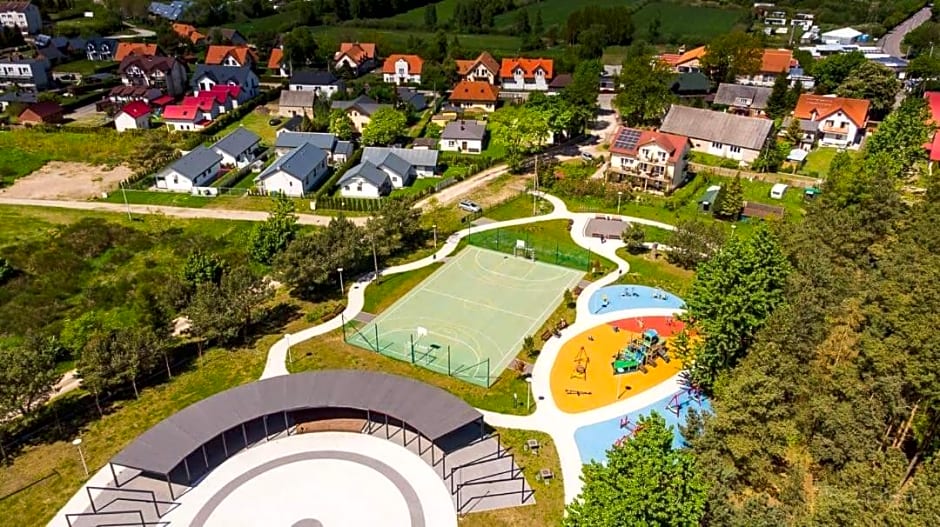 Balfala domki nad morzem