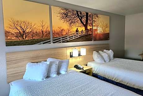 Double Room with Two Double Beds - Smoking