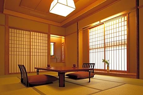 Deluxe Japanese-Style Room with Open-Air Bath