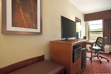 2 QUEENS MOBILITY ACCESS W/TUB NONSMOKING HDTV/FREE WI-FI/WORK AREA HOT BREAKFAST INCLUDED