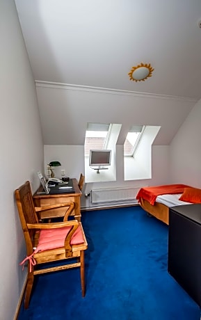 1 Single Bed, Attic Room, Steam Bath Or Shower, Wi-Fi, 22 Inch Lcd Television, Fifth Floor Room, Ele
