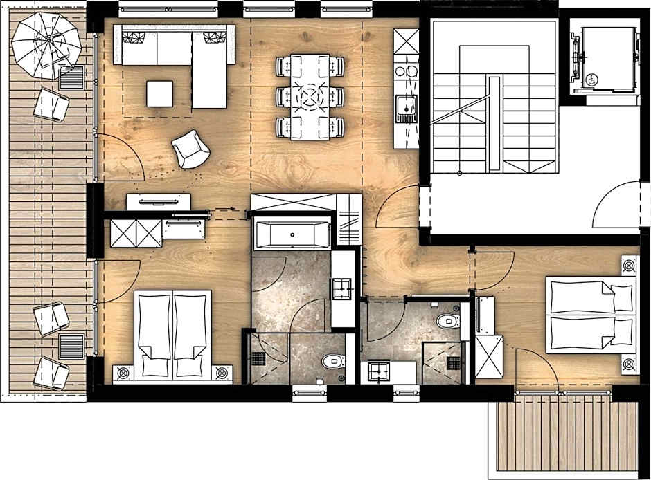 Gletscherblick- serviced apartments