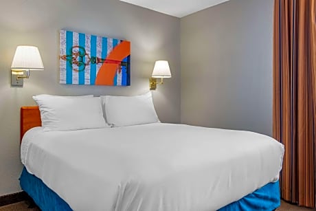 1 Queen Bed, Efficiency, Suite, Nonsmoking