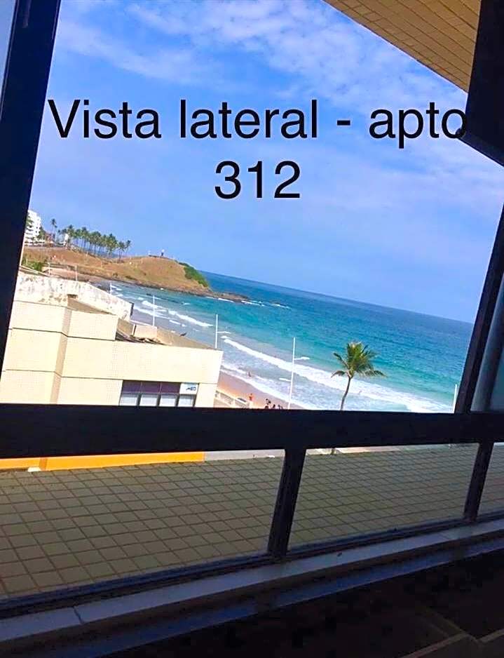 Flat Vista Mar Frente ou Lateral na Barra em Salvador