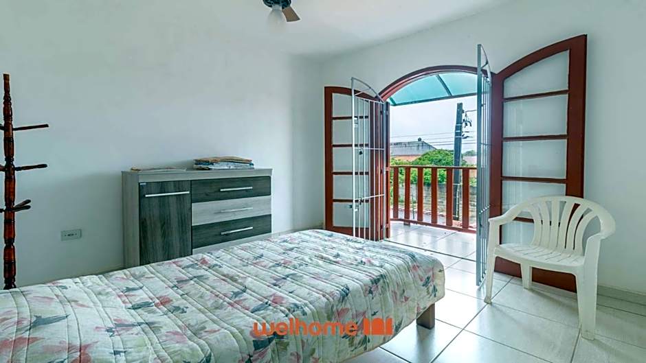 Espaço incrível à 7 minutos a pé da praia em Itanhaém