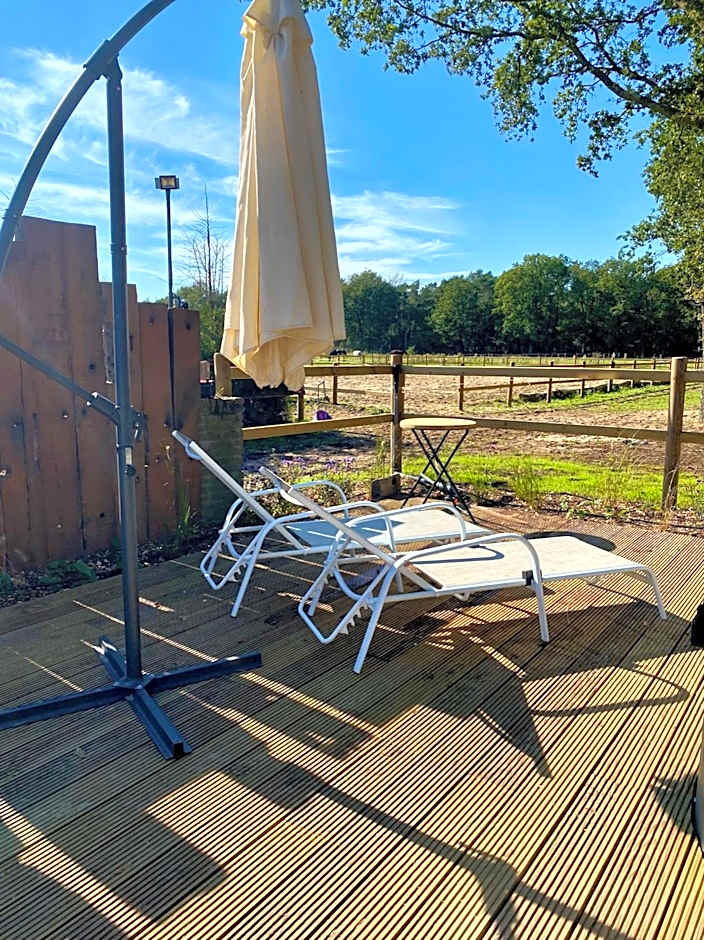 Luxe Finse Kota met Jacuzzi en SaunaBarrel de Zandhoef